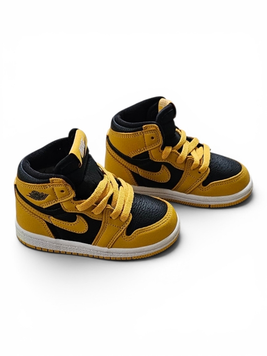 Nike Other - Nike Air Jordan 1 Mid Toddler Yellow Black 7C